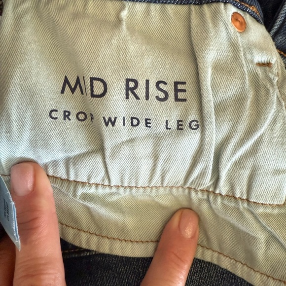 Lucky Brand midrise cropped wide leg • Women’s size 2 - Picture 5 of 8